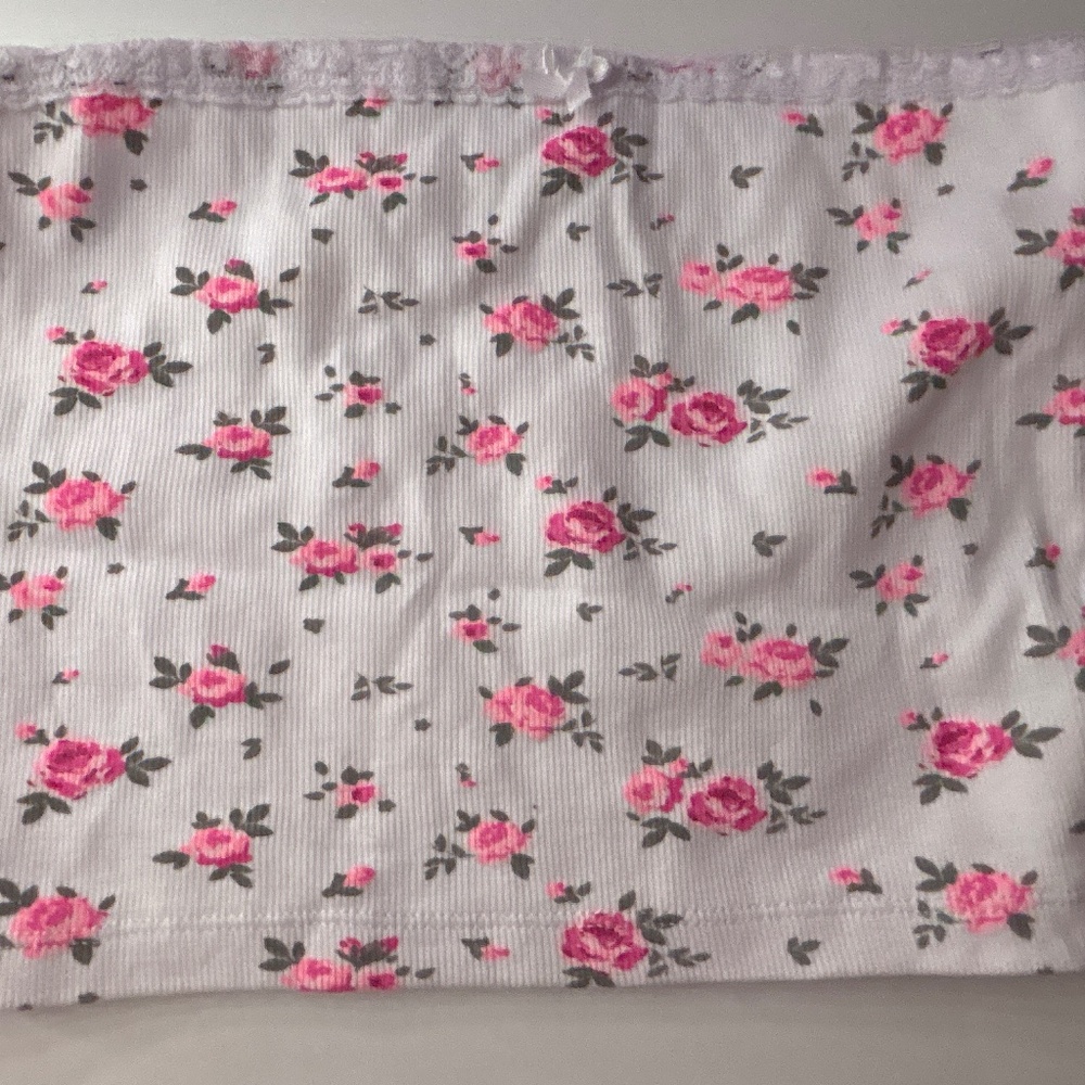 FBZ FLOWER TUBE TOP